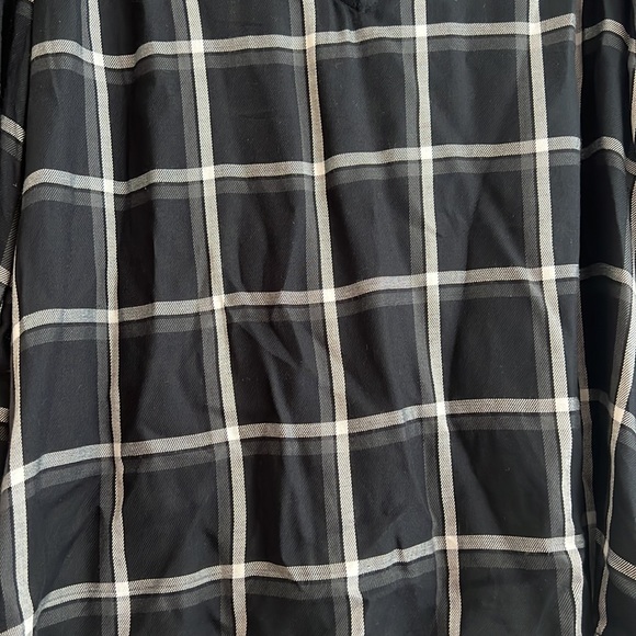 NWT Banana Republic Factory Size Small Plaid Blouse - Picture 17 of 17